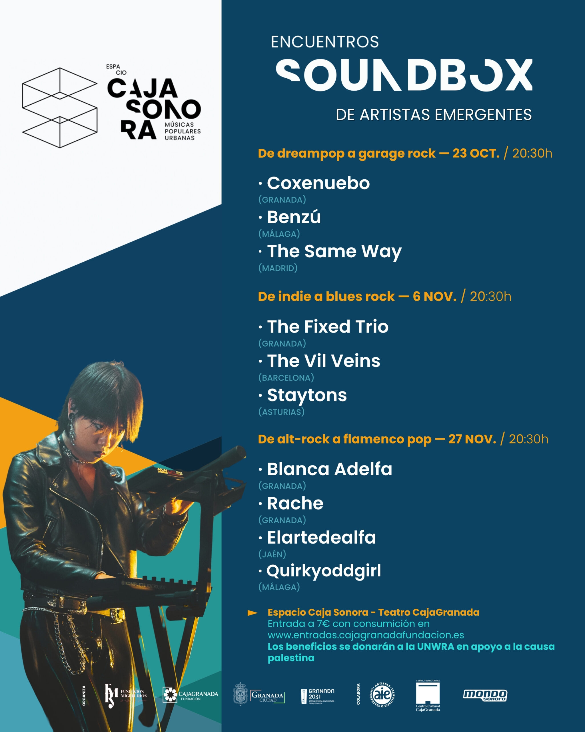 Lee más sobre el artículo Cartel completo de Encuentros Soundbox 2026